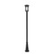 Z-Lite Jordan 1 Light Outdoor Post Mounted Fixture, Black And Clear Seedy 570PHB-519P-BK - alternate 1
